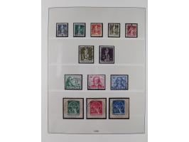 1949/80 (ca.), postfrische (vereinzelt ungebrauchte) und zusätzlich gestempelte Sammlungen Bund, Berlin und DDR in 3 Kartons,