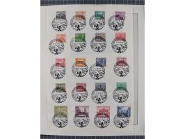 1949/80 (ca.), postfrische (vereinzelt ungebrauchte) und zusätzlich gestempelte Sammlungen Bund, Berlin und DDR in 3 Kartons,