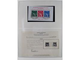 1949/80 (ca.), postfrische (vereinzelt ungebrauchte) und zusätzlich gestempelte Sammlungen Bund, Berlin und DDR in 3 Kartons,