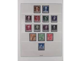 1949/80 (ca.), postfrische (vereinzelt ungebrauchte) und zusätzlich gestempelte Sammlungen Bund, Berlin und DDR in 3 Kartons,