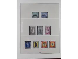 1949/80 (ca.), postfrische (vereinzelt ungebrauchte) und zusätzlich gestempelte Sammlungen Bund, Berlin und DDR in 3 Kartons,
