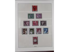1949/80 (ca.), postfrische (vereinzelt ungebrauchte) und zusätzlich gestempelte Sammlungen Bund, Berlin und DDR in 3 Kartons,