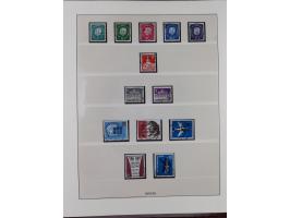 1949/80 (ca.), postfrische (vereinzelt ungebrauchte) und zusätzlich gestempelte Sammlungen Bund, Berlin und DDR in 3 Kartons,