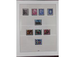 1949/80 (ca.), postfrische (vereinzelt ungebrauchte) und zusätzlich gestempelte Sammlungen Bund, Berlin und DDR in 3 Kartons,
