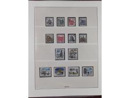 1949/80 (ca.), postfrische (vereinzelt ungebrauchte) und zusätzlich gestempelte Sammlungen Bund, Berlin und DDR in 3 Kartons,