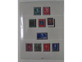 1949/80 (ca.), postfrische (vereinzelt ungebrauchte) und zusätzlich gestempelte Sammlungen Bund, Berlin und DDR in 3 Kartons,