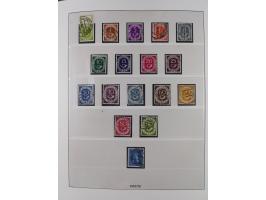 1949/80 (ca.), postfrische (vereinzelt ungebrauchte) und zusätzlich gestempelte Sammlungen Bund, Berlin und DDR in 3 Kartons,