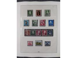 1949/80 (ca.), postfrische (vereinzelt ungebrauchte) und zusätzlich gestempelte Sammlungen Bund, Berlin und DDR in 3 Kartons,
