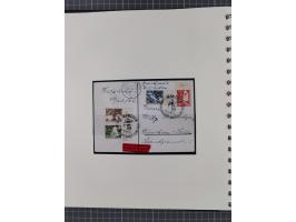 1949/80 (ca.), postfrische (vereinzelt ungebrauchte) und zusätzlich gestempelte Sammlungen Bund, Berlin und DDR in 3 Kartons,