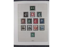 1949/80 (ca.), postfrische (vereinzelt ungebrauchte) und zusätzlich gestempelte Sammlungen Bund, Berlin und DDR in 3 Kartons,