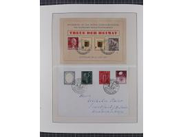 1949/80 (ca.), postfrische (vereinzelt ungebrauchte) und zusätzlich gestempelte Sammlungen Bund, Berlin und DDR in 3 Kartons,
