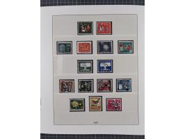 1949/80 (ca.), postfrische (vereinzelt ungebrauchte) und zusätzlich gestempelte Sammlungen Bund, Berlin und DDR in 3 Kartons,