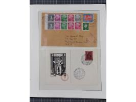 1949/80 (ca.), postfrische (vereinzelt ungebrauchte) und zusätzlich gestempelte Sammlungen Bund, Berlin und DDR in 3 Kartons,