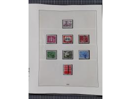 1949/80 (ca.), postfrische (vereinzelt ungebrauchte) und zusätzlich gestempelte Sammlungen Bund, Berlin und DDR in 3 Kartons,