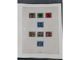 1949/80 (ca.), postfrische (vereinzelt ungebrauchte) und zusätzlich gestempelte Sammlungen Bund, Berlin und DDR in 3 Kartons,