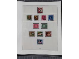 1949/80 (ca.), postfrische (vereinzelt ungebrauchte) und zusätzlich gestempelte Sammlungen Bund, Berlin und DDR in 3 Kartons,