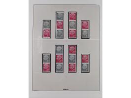 1949/74, Zusammendrucke, postfrische, in den Hauptnummern komplette Sammlung; sehr schöne Erhaltung.

