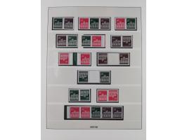 1949/74, Zusammendrucke, postfrische, in den Hauptnummern komplette Sammlung; sehr schöne Erhaltung.

