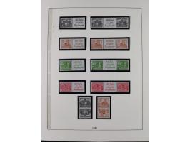 1949/74, Zusammendrucke, postfrische, in den Hauptnummern komplette Sammlung; sehr schöne Erhaltung.

