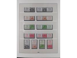 1949/74, Zusammendrucke, postfrische, in den Hauptnummern komplette Sammlung; sehr schöne Erhaltung.

