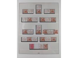 1949/74, Zusammendrucke, postfrische, in den Hauptnummern komplette Sammlung; sehr schöne Erhaltung.

