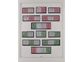 1949/74, Zusammendrucke, postfrische, in den Hauptnummern komplette Sammlung; sehr schöne Erhaltung.

