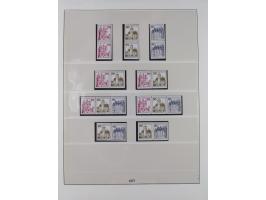 1949/74, Zusammendrucke, postfrische, in den Hauptnummern komplette Sammlung; sehr schöne Erhaltung.

