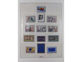 1949/79, postfrische und zusätzlich gestempelte Sammlung, in den Hauptnummern komplett, einschließlich Vor- und Mitläufern, d