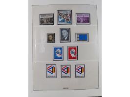 1949/79, postfrische und zusätzlich gestempelte Sammlung, in den Hauptnummern komplett, einschließlich Vor- und Mitläufern, d