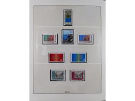 1949/79, postfrische und zusätzlich gestempelte Sammlung, in den Hauptnummern komplett, einschließlich Vor- und Mitläufern, d