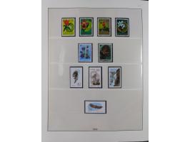 1949/79, postfrische und zusätzlich gestempelte Sammlung, in den Hauptnummern komplett, einschließlich Vor- und Mitläufern, d