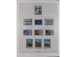 1949/79, postfrische und zusätzlich gestempelte Sammlung, in den Hauptnummern komplett, einschließlich Vor- und Mitläufern, d