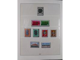 1949/79, postfrische und zusätzlich gestempelte Sammlung, in den Hauptnummern komplett, einschließlich Vor- und Mitläufern, d