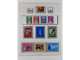 1949/79, postfrische und zusätzlich gestempelte Sammlung, in den Hauptnummern komplett, einschließlich Vor- und Mitläufern, d