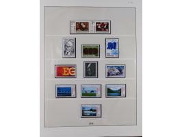 1949/79, postfrische und zusätzlich gestempelte Sammlung, in den Hauptnummern komplett, einschließlich Vor- und Mitläufern, d