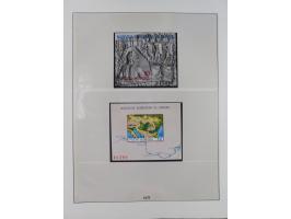 1949/79, postfrische und zusätzlich gestempelte Sammlung, in den Hauptnummern komplett, einschließlich Vor- und Mitläufern, d