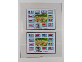 1949/79, postfrische und zusätzlich gestempelte Sammlung, in den Hauptnummern komplett, einschließlich Vor- und Mitläufern, d