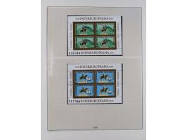 1949/79, postfrische und zusätzlich gestempelte Sammlung, in den Hauptnummern komplett, einschließlich Vor- und Mitläufern, d