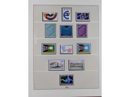 1949/79, postfrische und zusätzlich gestempelte Sammlung, in den Hauptnummern komplett, einschließlich Vor- und Mitläufern, d