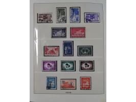 1949/79, postfrische und zusätzlich gestempelte Sammlung, in den Hauptnummern komplett, einschließlich Vor- und Mitläufern, d