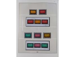 1949/79, postfrische und zusätzlich gestempelte Sammlung, in den Hauptnummern komplett, einschließlich Vor- und Mitläufern, d