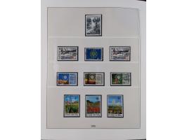 1949/79, postfrische und zusätzlich gestempelte Sammlung, in den Hauptnummern komplett, einschließlich Vor- und Mitläufern, d