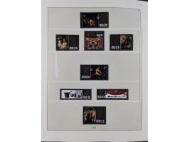 1949/79, postfrische und zusätzlich gestempelte Sammlung, in den Hauptnummern komplett, einschließlich Vor- und Mitläufern, d