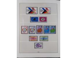 1949/79, postfrische und zusätzlich gestempelte Sammlung, in den Hauptnummern komplett, einschließlich Vor- und Mitläufern, d