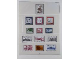 1949/79, postfrische und zusätzlich gestempelte Sammlung, in den Hauptnummern komplett, einschließlich Vor- und Mitläufern, d