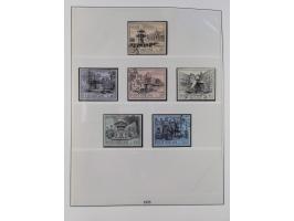 1949/79, postfrische und zusätzlich gestempelte Sammlung, in den Hauptnummern komplett, einschließlich Vor- und Mitläufern, d