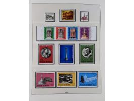 1949/79, postfrische und zusätzlich gestempelte Sammlung, in den Hauptnummern komplett, einschließlich Vor- und Mitläufern, d