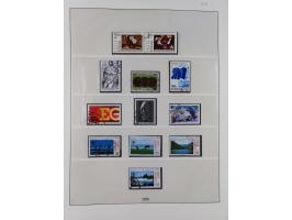 1949/79, postfrische und zusätzlich gestempelte Sammlung, in den Hauptnummern komplett, einschließlich Vor- und Mitläufern, d