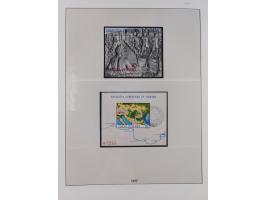 1949/79, postfrische und zusätzlich gestempelte Sammlung, in den Hauptnummern komplett, einschließlich Vor- und Mitläufern, d