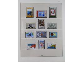 1949/79, postfrische und zusätzlich gestempelte Sammlung, in den Hauptnummern komplett, einschließlich Vor- und Mitläufern, d